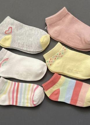 Літні шкарпетки для дівчинки 4-5 років2 фото