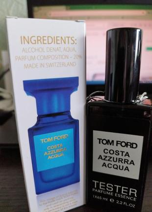 Духи унисекс tom ford costa azzurra acqua (том форд коста аззурь аква) - 65 мл. швейцария