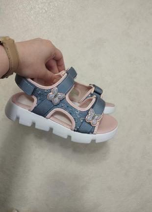Босоніжки р33, 35, 36 тм lilin shoes босоножки текстиль спортивные