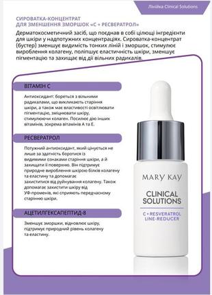 Сиворотка-концентрат clinical solutions «с+ресвератрол» 15 мл