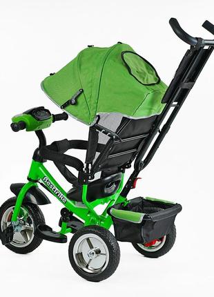 Детский трехколесный велосипед с родительской ручкой best trike 65882 фото