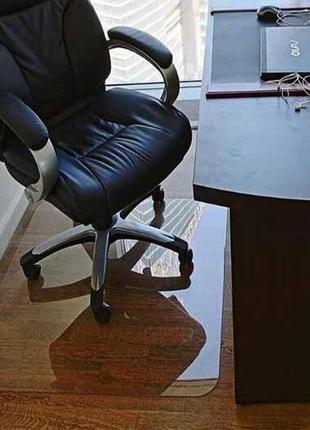 Захисний килимок під крісло 1250х650 мм (0.7мм) прозорий, підкладка під стілець код/артикул 137