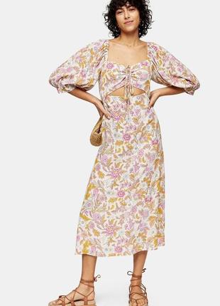 Стильное платье миди topshop