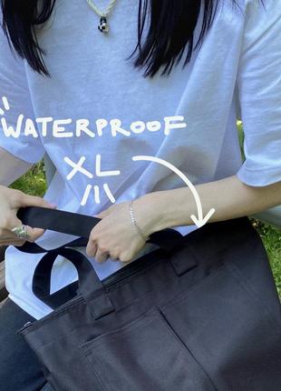 Водонепроникна сумка 🩸  📎на замку 📎з внутрішньою кишенею 📎з кишенями ззовні