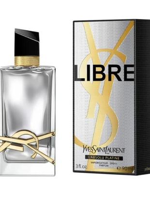 Парфум для жінок yves saint laurent ysl libre l'absolu platine 90 мл. оригінал.