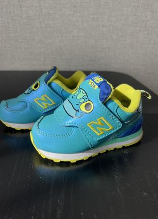 Кросівки снікерси new balance 574 zoo, синій колір | iv574zof10 фото
