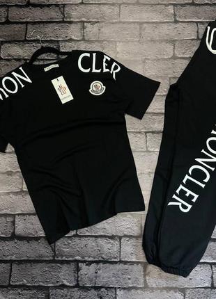 Летний костюм в стиле moncler