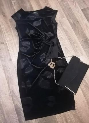 Новая, мягенькая чёрная сукня платье.