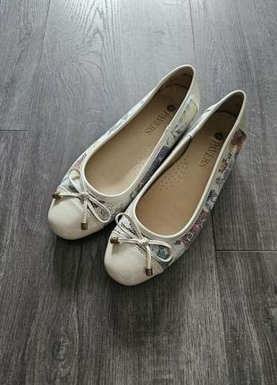 Кожаные туфли, р. 38, фирма pavers