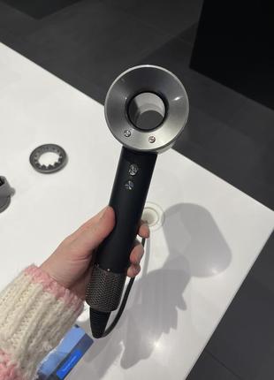 Dyson supersonic origin черный фен дайсон суперсоник подарок супер соник black silver