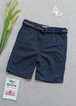 Детские шорты с ремнем 4-5 лет zara шортики для мальчика
