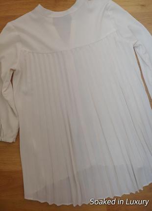 1+1=3🎁на все❗красива вільна  блуза плісе