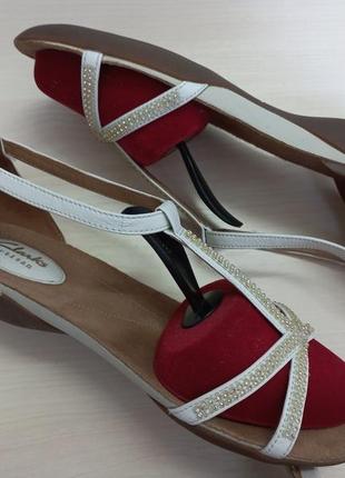 Босоножки сандали кожа жен. 40р.clarks индии5 фото