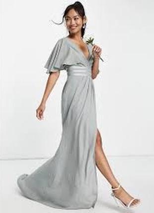 Платье вечернее длинное летнее asos uk 8