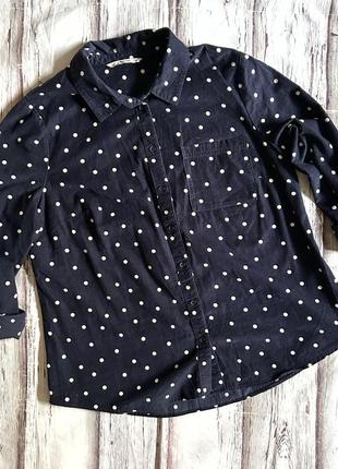 Сорочка в горошок з мікровельвету tu