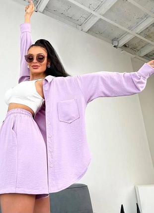 Костюм: шорти + сорочка 🤩7 фото