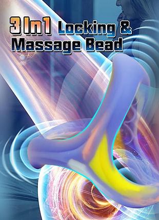 Кольцо чоловіче силіконове для підтримки єрекції,секс іграшка