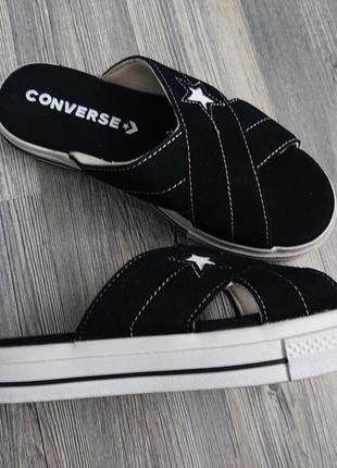 Шлепанцы converse р.37 /38 босоножки шлепки