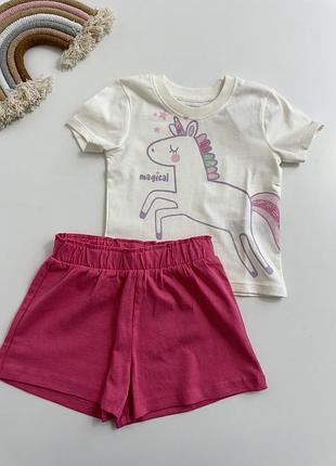 Летний костюмчик для девочки из новой коллекции от бренда primark