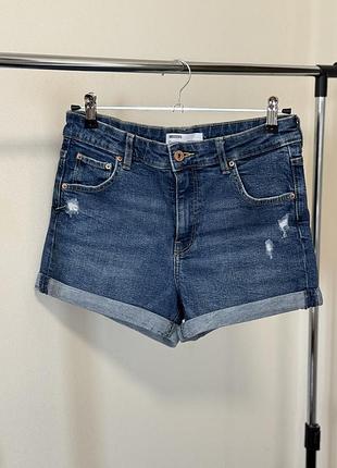 Джинсовые шорты bershka