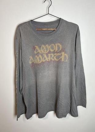 Лонгслів мерч amon amarth розмір 2хл
