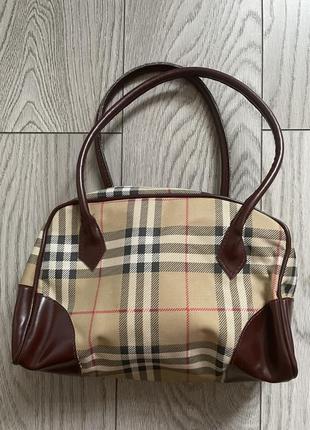 Сумка в стилі burberry
