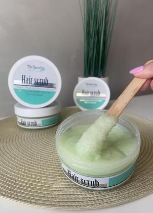Скраб для кожи головы ментоловый top beauty