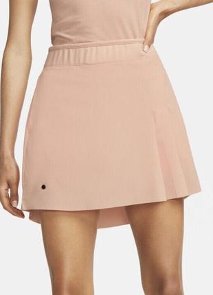 Жіноча спідниця для гольфу nike dri-fit ace skort pink теніс гольф нова оригінал