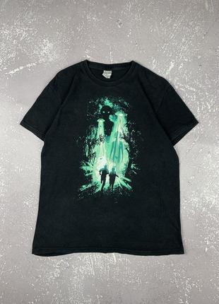 Vintage y2k x files мужская футболка мерч кино фильм