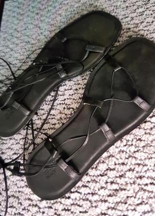 Торг 💚 оригінальні jil sander сандалі босоніжки гладіатори