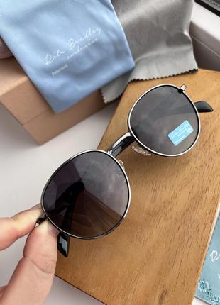 Фирменные солнцезащитные круглые очки rita bradley polarized rb8159