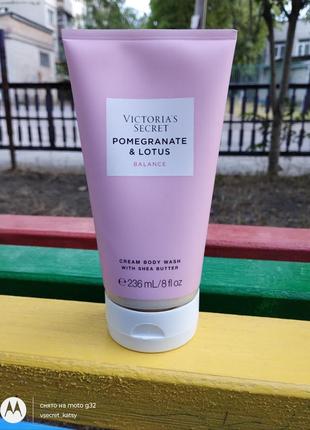 Крем-гель для душа виктория сикрет victoria’s secret pomegranate and lotus