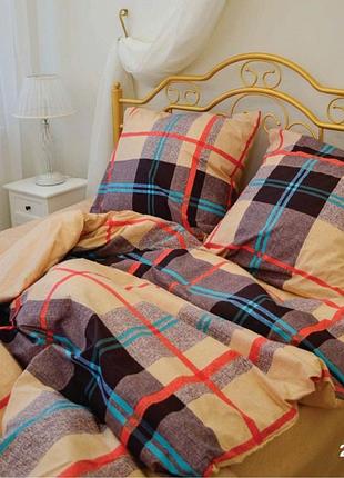 Постільна білизна євро розмір ранфорс тканина
