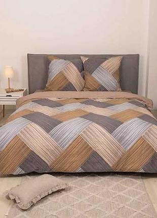 Постільна білизна євро розмір тканина ранфорс