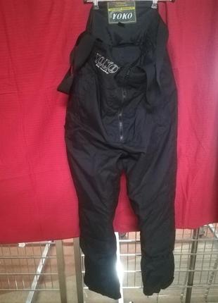 Мотоштани yoko з захистом.