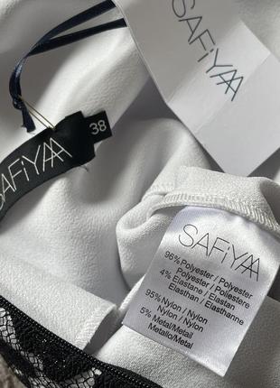 Сукня футляр міді мереживна з люрексом люкс бренд safiyaa р.1010 фото