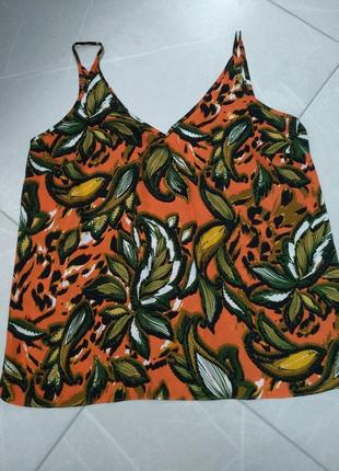 Майка квітковий принт шифон