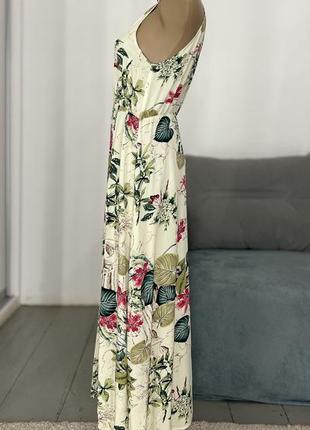 Ніжна сукня в квітковий принт №2489 фото