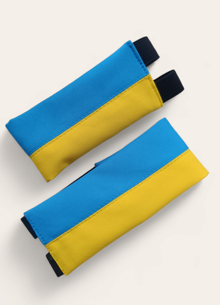 Повязка нарукавная на плечо флаг украины