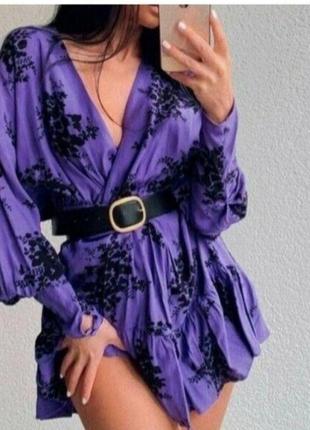Zara нарядное платье запах