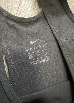 Жіноча спортивна майка nike dry fit big logo4 фото