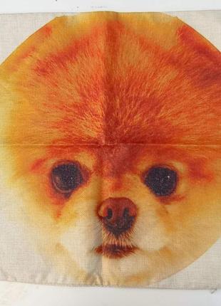 Наволочка декоративная шпиц, 42*43 см