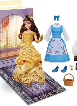 Лялька belle бель з аксесуарами disney оригінал