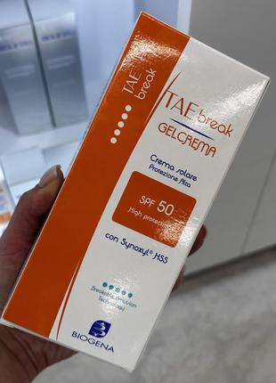 Biogena солнцезащитный крем-гель spf 50 для лица тела для детей италия
