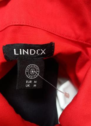 Пиджак, жакет, блейзер 100 % хлопок ,котоновый, красный ,бренд lindex.4 фото