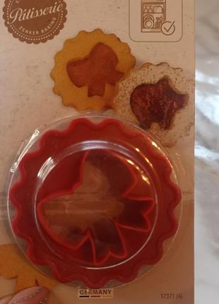 Форма для вирізування печива червоний zenker3 фото