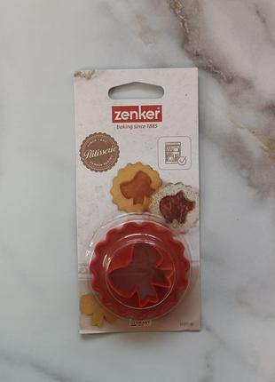 Форма для вирізування печива червоний zenker