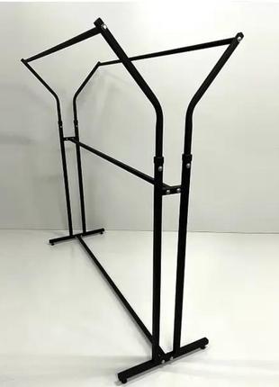 Стойка для одежды "книжка" 150 см, (черная, белая, серая)