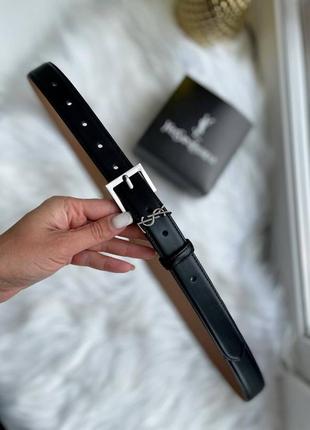 Женский кожаный ремень в стиле "ysl"