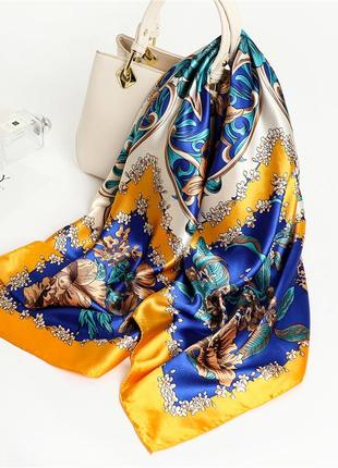 12-186 жіноча хустка бандана шарф пов'язка на шию сумку голову платок косинка повязка